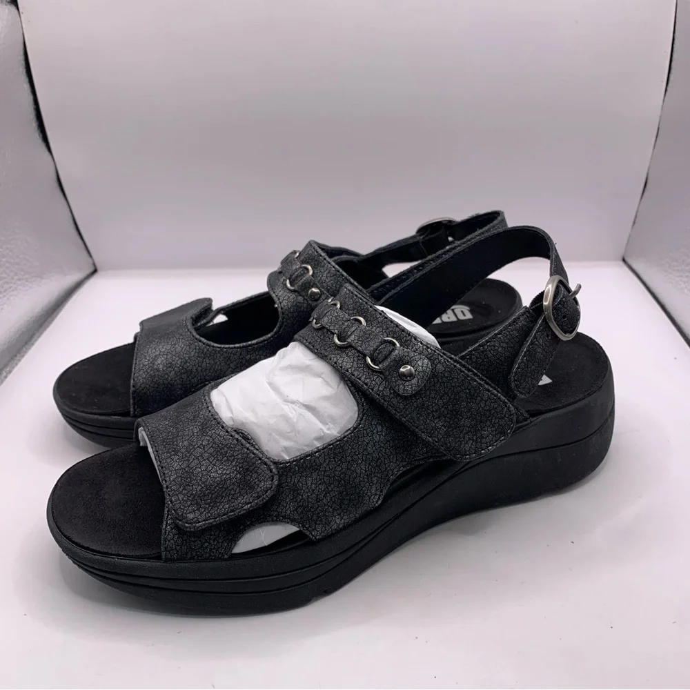 NWOB Drew Selina Women's Sandal slingback size 6.5M - Picture 4 of 7